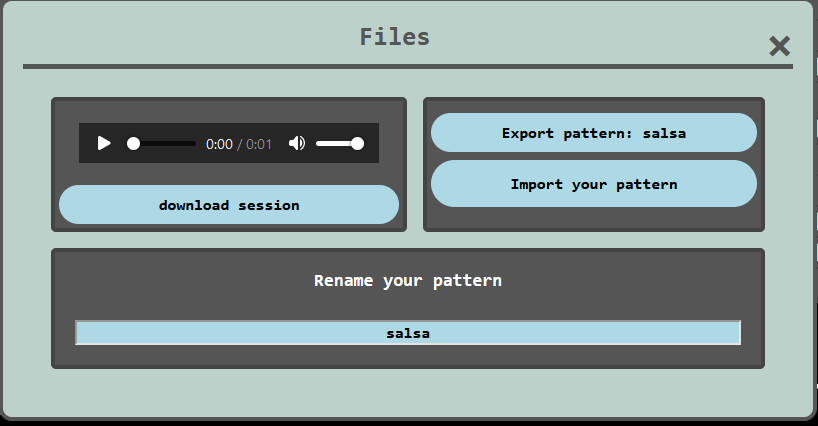 online ordrumbox file panel