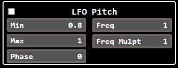 online ordrumbox lfo panel