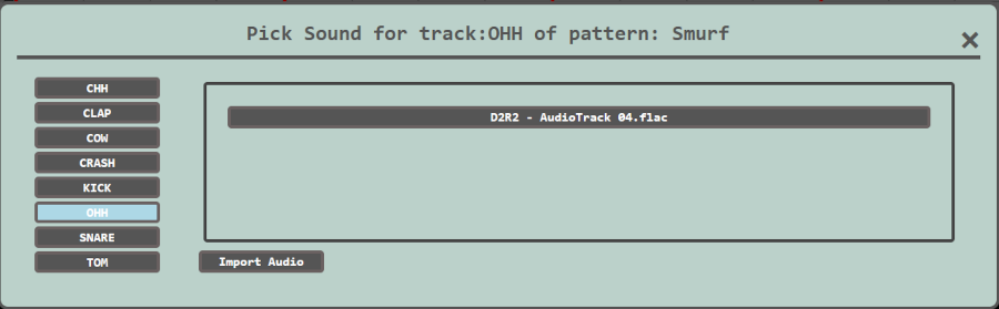 online ordrumbox pick sound panel