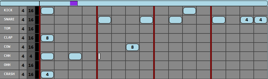 online ordrumbox step sequencer